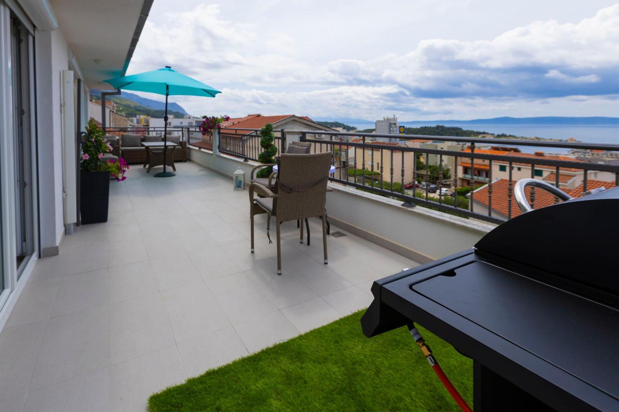 Apartmani Dana Макарска Экстерьер фото